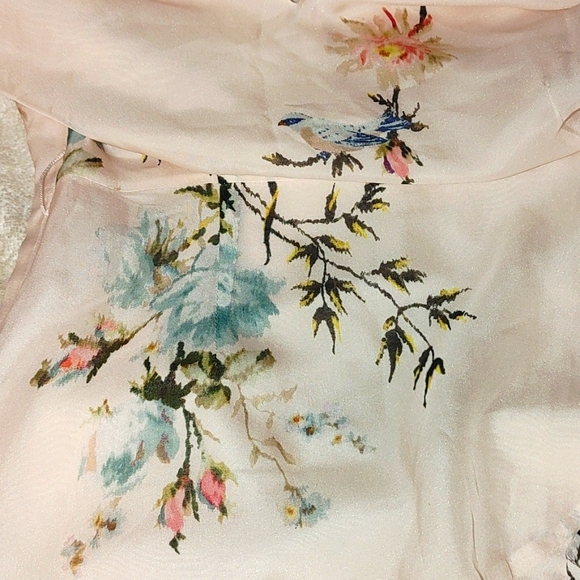 NWT Joie Cocktail Kayane Goldenrod 100% Silk Dress Size 2 - Picture 10 of 15